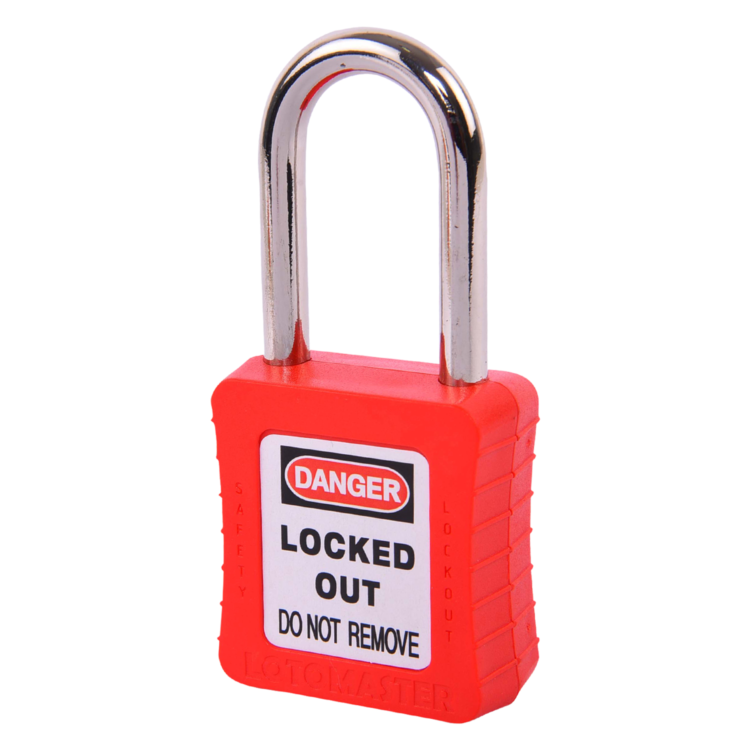 Safety Lockout Padlock 38mm Keyed Different Red