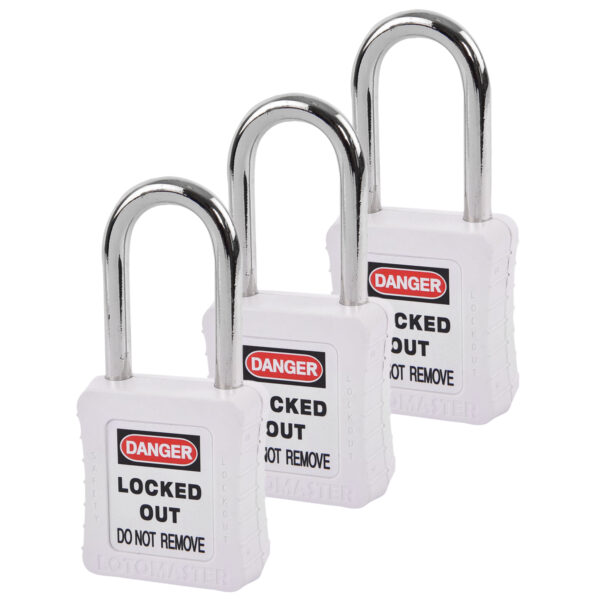 Safety-Lockout-Padlocks-3-Keyed-Alike-38mm-White