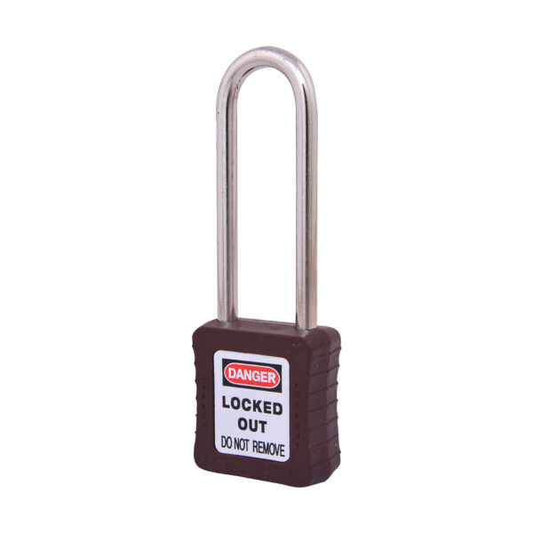 long shackle loto padlock